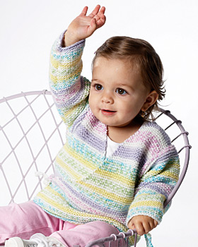 Knit Baby Kimono Pattern- free beginner knit patterns